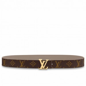 Louis Vuitton LV Initiales 30MM Reversible Belt in Monogram Canvas M0646V