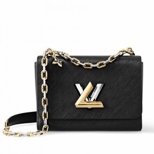 Louis Vuitton Twist MM Bag in Epi Leather with Enamel Charms M21025