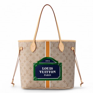 Louis Vuitton Neverfull MM Bag in Monopaname Canvas M23501