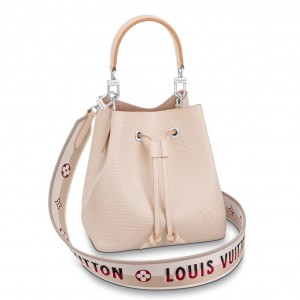 Louis Vuitton Neonoe BB Bag in Epi Leather with Jacquard Strap M57693