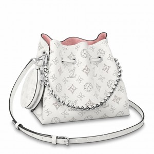 Louis Vuitton Bella Bag in White Mahina Leather M58480