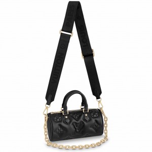 Louis Vuitton Papillon BB Bag in Bubblegram Leather M59800