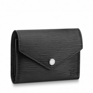 Louis Vuitton Victorine Wallet in Black Epi Leather M62173