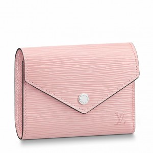 Louis Vuitton Victorine Wallet in Pink Epi Leather M62174