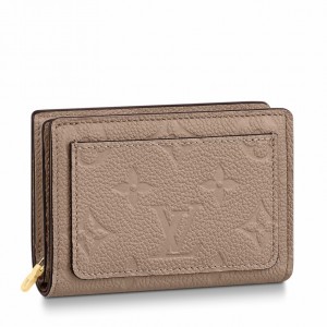 Louis Vuitton Clea Wallet in Touterelle Monogram Empreinte Leather M80152