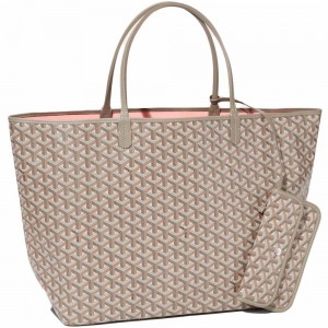 Goyard Saint Louis Claire-Voie GM Bag with Pink Lining