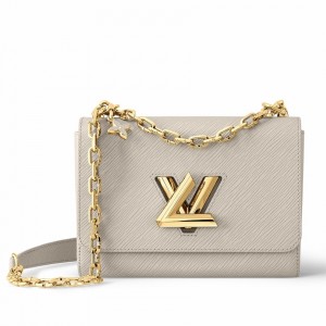 Louis Vuitton Twist MM Bag in Epi Leather with Enamel Charms M21026