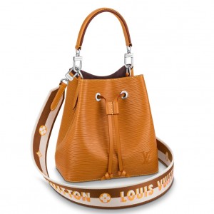 Louis Vuitton Neonoe BB Bag in Epi Leather with Jacquard Strap M57706