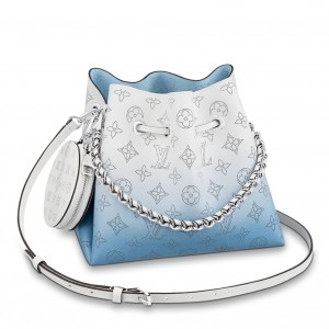 Louis Vuitton Bella Bag in Gradient Blue Mahina Leather M57856