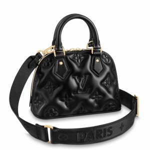 Louis Vuitton Alma BB Bag in Bubblegram Leather M59793