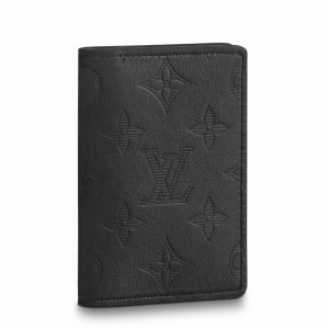 Louis Vuitton Pocket Organizer in Monogram Shadow Leather M62899