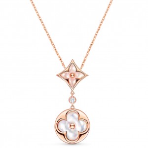 Louis Vuitton Color Blossom Necklace Q94355