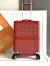 Goyard Bourget PM Trolley Case in Red Goyardine Canvas