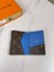 Louis Vuitton Pocket Organizer In Monogram Macassar Canvas M82956