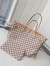 Louis Vuitton Neverfull MM Bag in Damier Azur Canvas N41605
