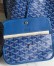 Goyard Anjou PM Reversible Bag in Blue Goyardine Canvas