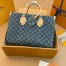 Louis Vuitton OnTheGo MM Bag In Monogram Denim M46871