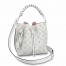 Louis Vuitton Muria Bag in White Mahina Leather M58483